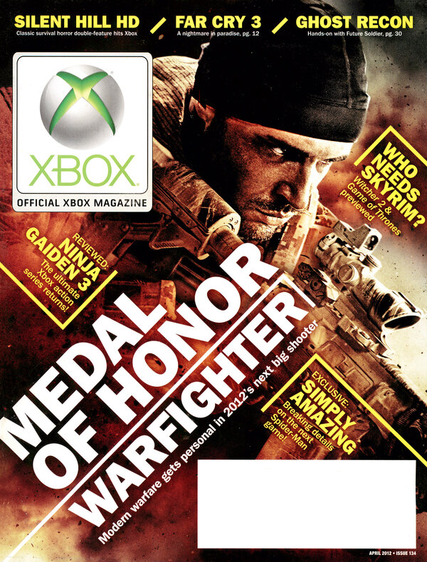 Official Xbox Magazine Issue 134 (April 2012) cover